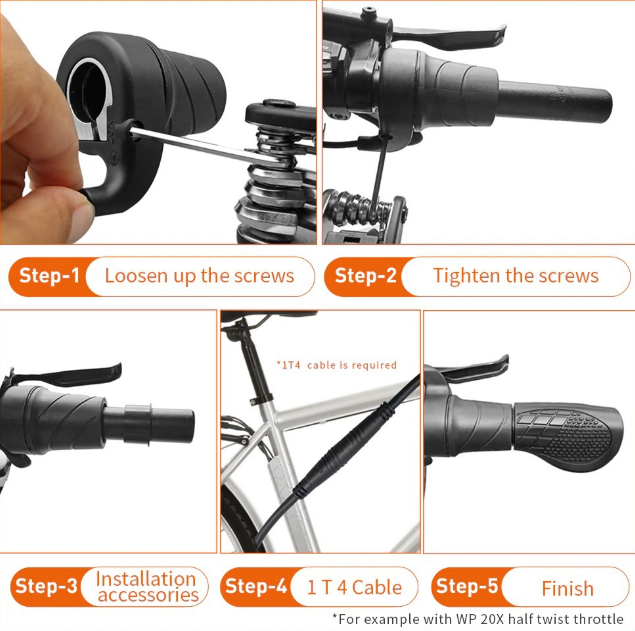 v8 v20 waterproof half grip throttle accelerator lithium e bike spare parts greenev kit v8 v20 waterproof half grip throttle accelerator lithium e bike spare parts greenev kit