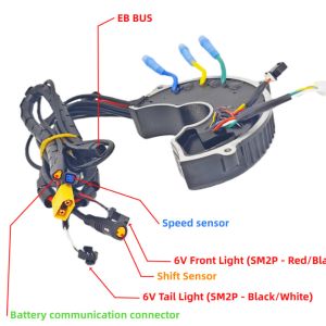 can bus version controller 500w 750w fit bafang g340 m315 bbs02b mid drive e bike motor