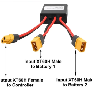 dual battery balance discharger module, 20 72v dual battery parallel equalizer for electric bicycle range extension