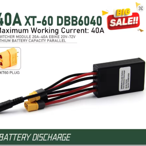 dual battery parallel discharge converter 20v 72v for e bike