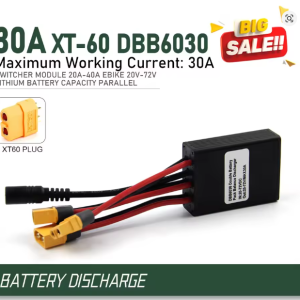 dual battery parallel discharge converter 20v 72v for e bike