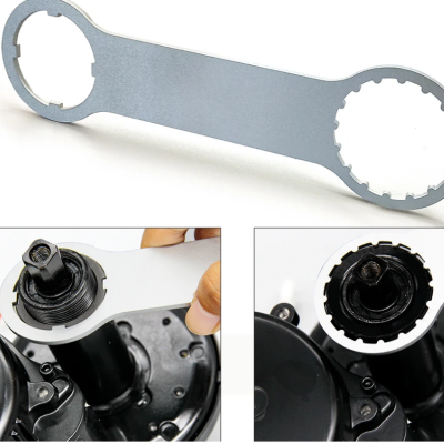 bicycle bottom bracket spanner wrench for bafang mid drive motor bbs01 bbs02 bbshd e bike repair tool