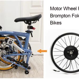 front hub gear motor diy ebike kit for brompton,74mm dropout,16"349 rim 28h,36v250w brushless