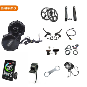 bafang g340 bbs02b 48v 750w mid drive motor kit with c13 color display for e bike conversion
