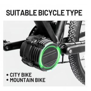 bafang g340 bbs02b 48v 750w mid drive motor kit with c13 color display for e bike conversion