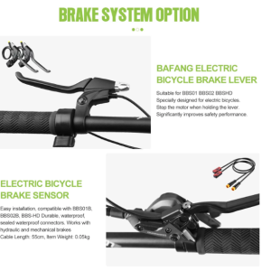 bafang g340 bbs02b 48v 750w mid drive motor kit with c13 color display for e bike conversion