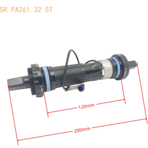 bafang torque sensor pa261.32.st, 120mm bottom bracket 200mm total length pas mid axle
