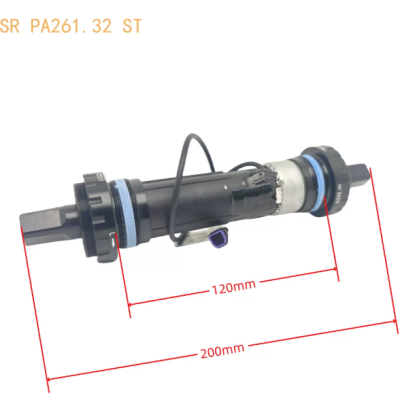 bafang torque sensor pa261.32.st, 120mm bottom bracket 200mm total length pas mid axle