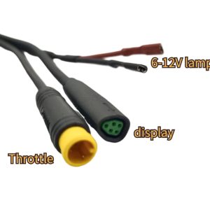 bafang 1t3 eb bus main cable throttle & light harness for m500 m600 m560 m820 m410 m510 mid drive motor