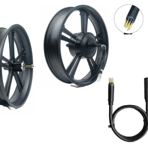 super73 motor front and rear integrated wheel motor wheel set 20x4.0 wheel hub 48v500w snowmobile motor