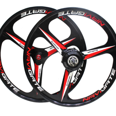 electric bike conversion kit: 36v 250w/350w/500w brushless geared hub motor, 20" tri spoke wheel