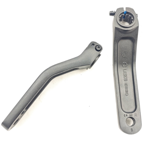 152mm / 170mm aluminum snow bike crank arms for bafang m510 m560 m630 mid drive motors 152mm / 170mm aluminum snow bike crank arms for bafang m510 m560 m630 mid drive motors