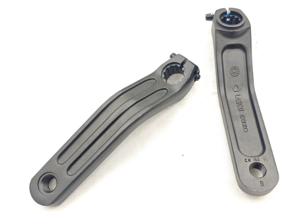 152mm / 170mm aluminum snow bike crank arms for bafang m510 m560 m630 mid drive motors 152mm / 170mm aluminum snow bike crank arms for bafang m510 m560 m630 mid drive motors