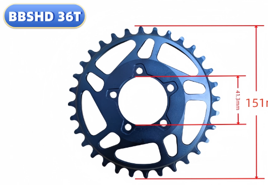 bafang chainring 32t/34t/36t for bbshd bbs03 m625 1000w mid drive motor bafang chainring 32t/34t/36t for bbshd bbs03 m625 1000w mid drive motor