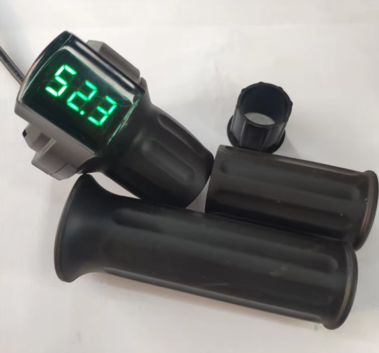 half twist throttle led voltage display 12 84v e bike scooter accelerator half twist throttle led voltage display 12 84v e bike scooter accelerator