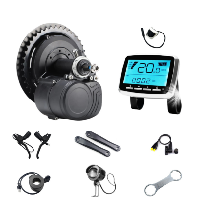 tongsheng tsdz2b torque sensing mid drive e bike kit 36v500w 48v500w vlcd5 for mountain road bike modification