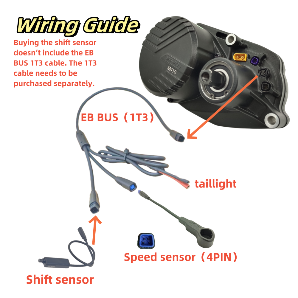bafang gear shift cut off sensor for m410 m500 m510 m560 m600 m630 m820 mid motor need y extension cable bafang gear shift cut off sensor for m410 m500 m510 m560 m600 m630 m820 mid motor need y extension cable